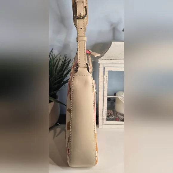 Spartina 449 Lena Shoulder Bag Richmond Hill Cream Pattern - Picture 7 of 11